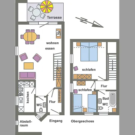 Freesenbruch -reihenhaus 6 Zingst